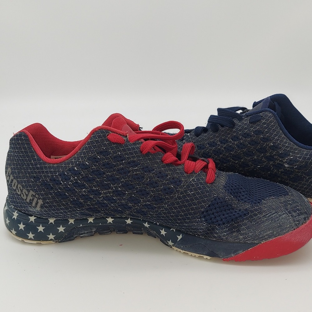 Reebok Crossfit Nano 5.0 Home Of The Brave AR2580 Women'sโ Lace Up Shoes Sz 7.5